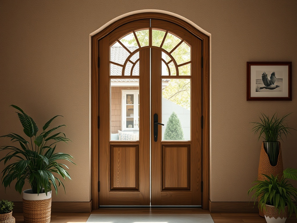 prof-krov-yut.ru | Выбор и установка входной двери в дом из клееного бруса